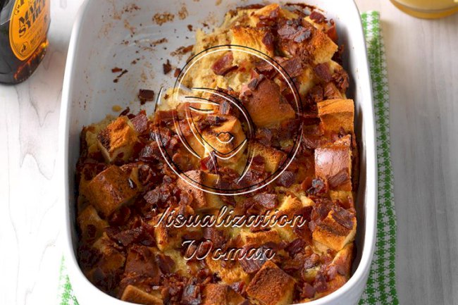 Maple Bacon French Toast Bake