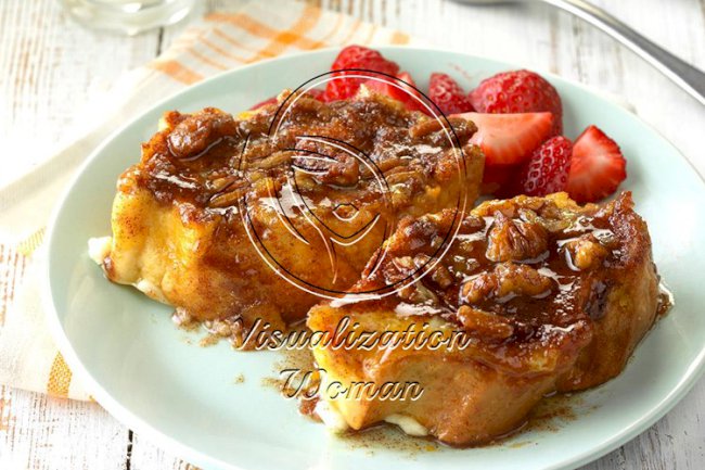 Upside-Down Orange French Toast