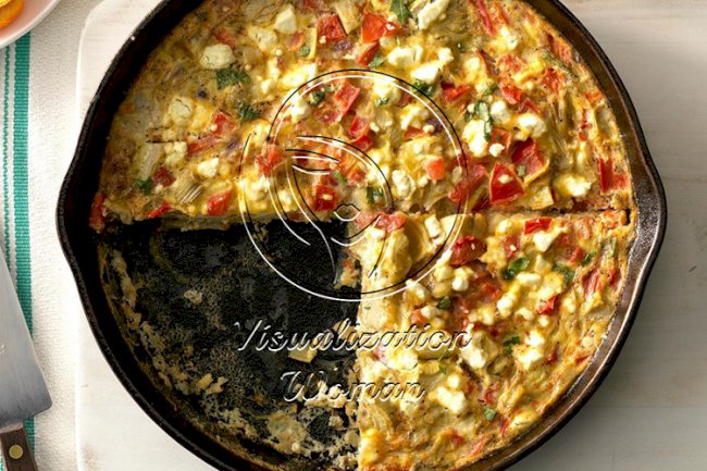 Artichoke and Potato Frittata