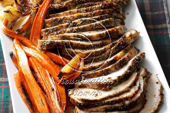 Italian Herb-Crusted Pork Loin