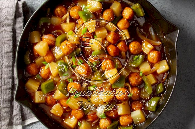Sweet-and-Sour Popcorn Chicken