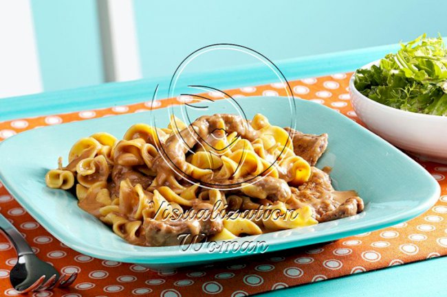 Beef Tenderloin Stroganoff