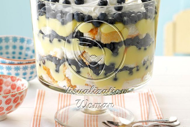 Blueberry Lemon Trifle