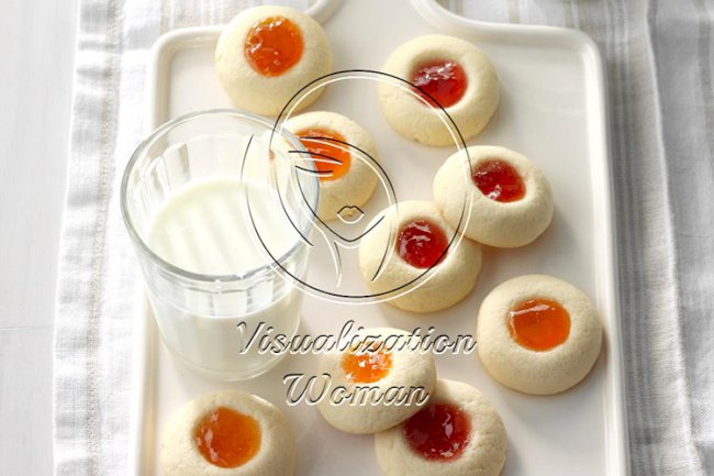Thumbprint Butter Cookies