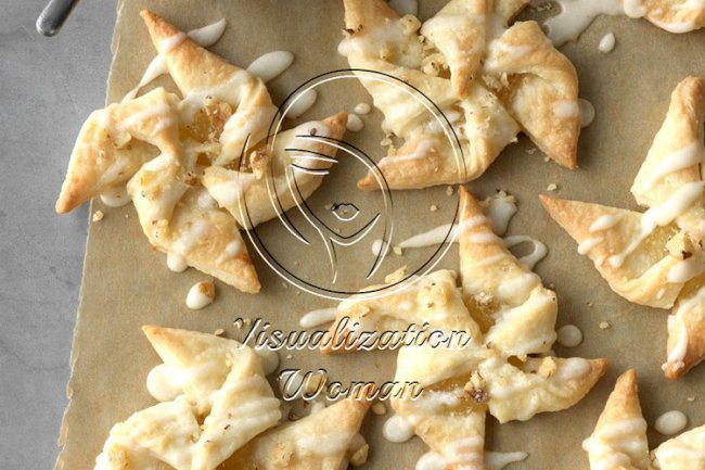 Pineapple Star Cookies