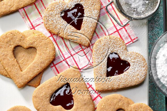 Linzer Heart Cookies