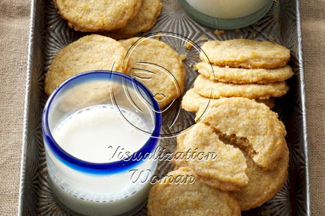 Buttery Orange Sugar Cookies