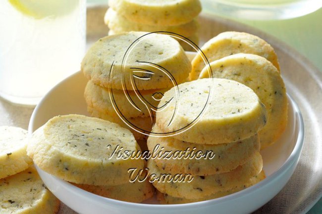 Lemon Thyme Icebox Cookies