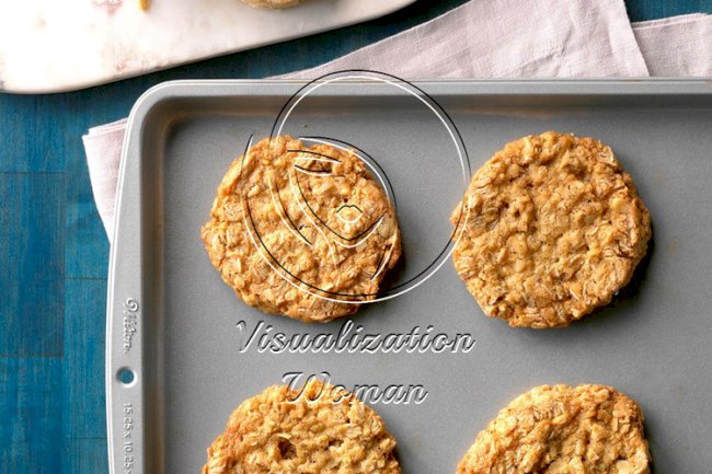 Oat & Coconut Icebox Cookies