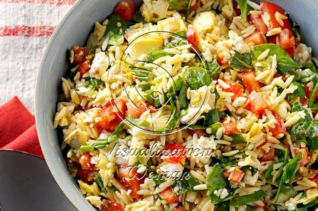 Orzo Vegetable Salad