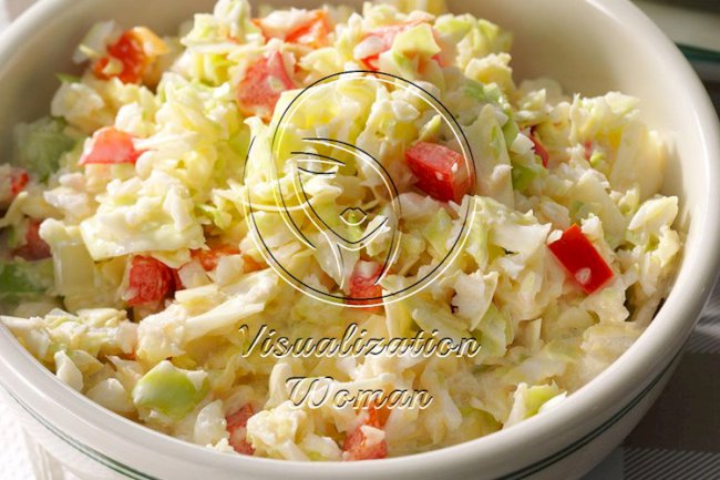 Mom’s Chopped Coleslaw