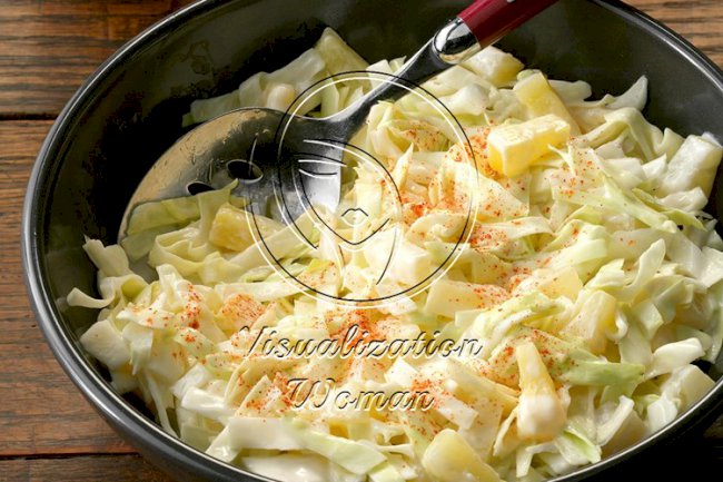 Pineapple Coleslaw