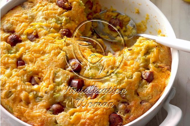 Corn Dog Casserole