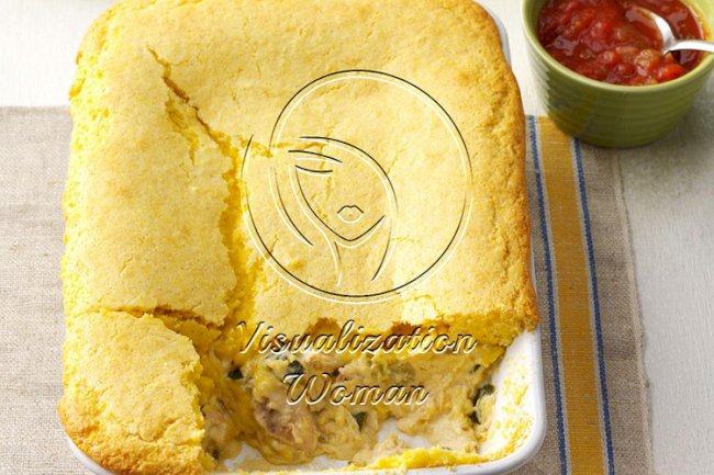 Chicken Chiles Rellenos Casserole