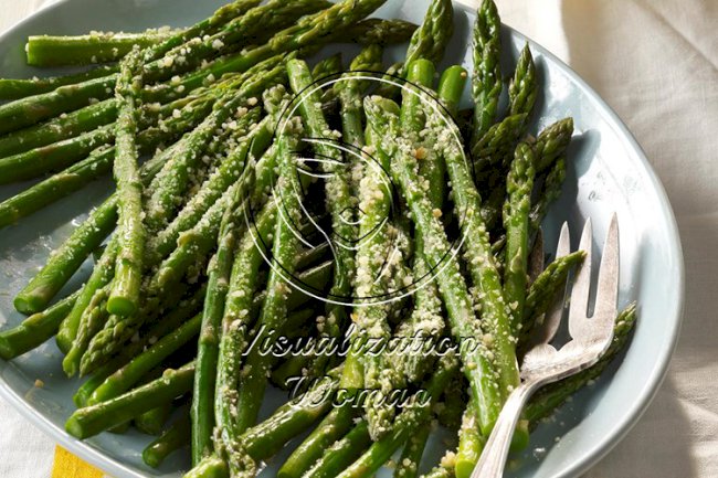 Garlic Parmesan Asparagus