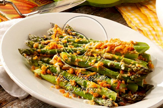 Dijon Roasted Asparagus