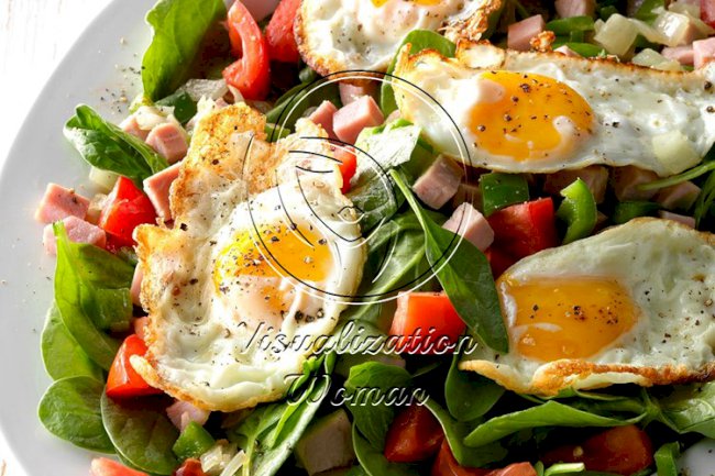 Denver Omelet Salad