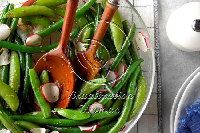 Spring Pea & Radish Salad