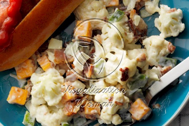 Bacon Cauliflower Salad