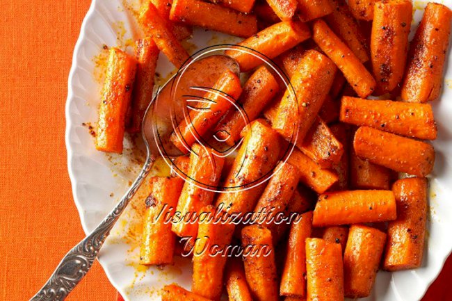 Oven-Roasted Spiced Carrots