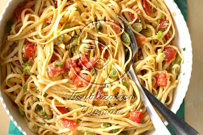 Linguine with Fresh Tomatoes