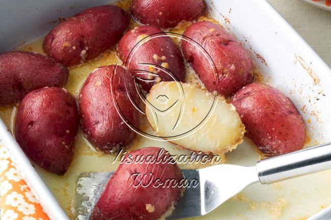 Parmesan Baked Potatoes