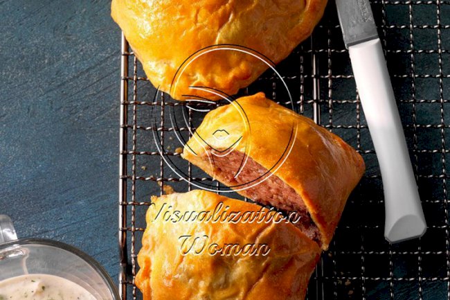 Air-Fryer Ground Beef Wellington