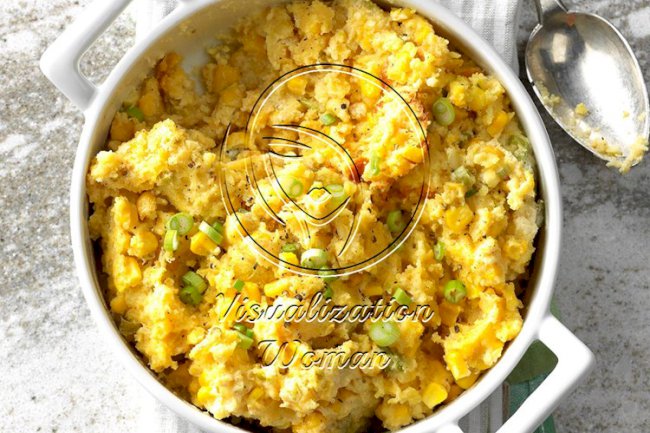 Moist Corn Spoon Bread