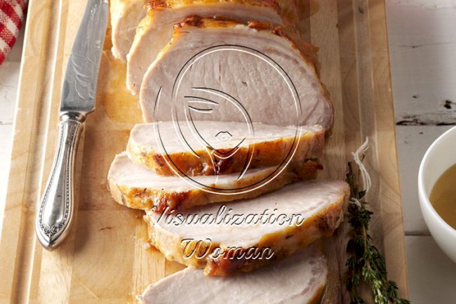 Orange-Glazed Pork Loin