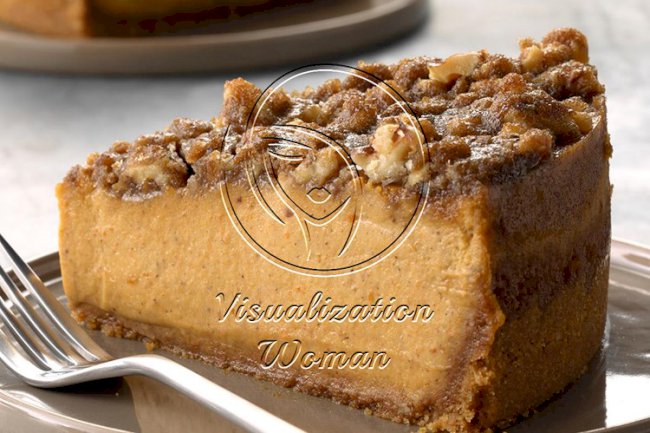 Pumpkin Walnut Cheesecake