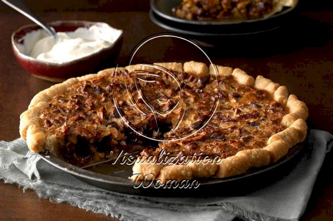 Hazelnut Pecan Pie