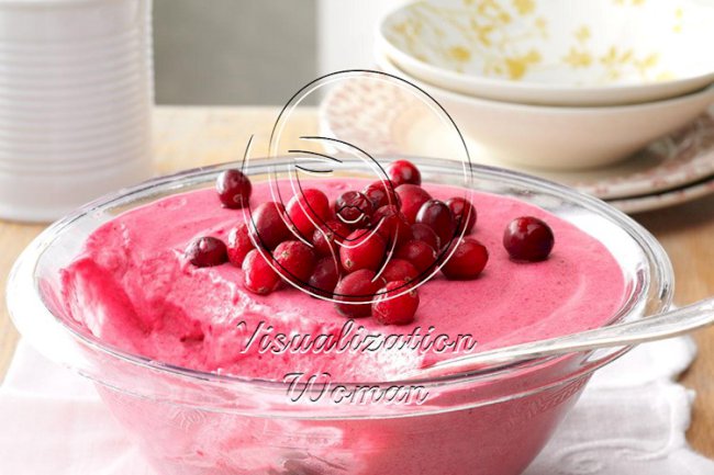 Fluffy Cranberry Delight
