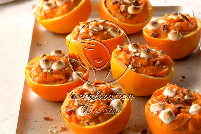 Sweet Potato Orange Cups