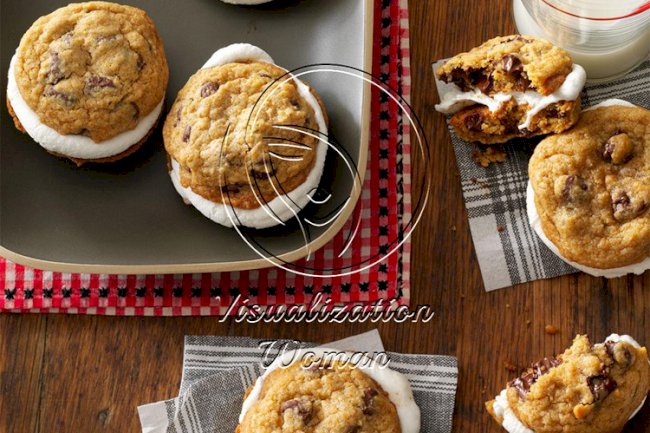 S’more Sandwich Cookies
