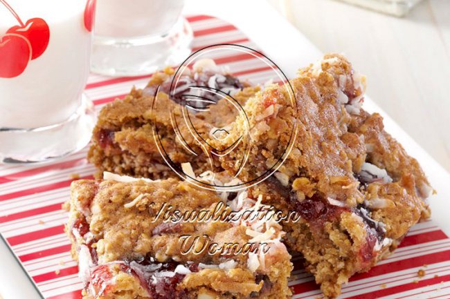 Cherry Oat Bars