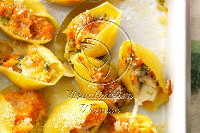 Thanksgiving Stuffed Shells