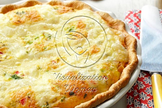 Turkey Swiss Quiche