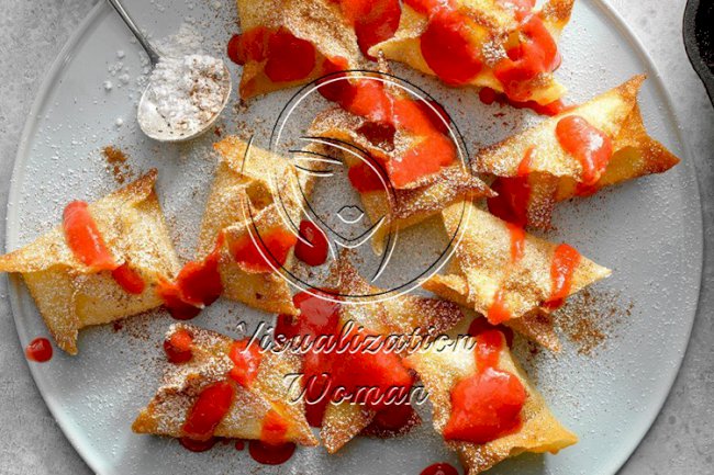 Air-Fryer Caribbean Wontons