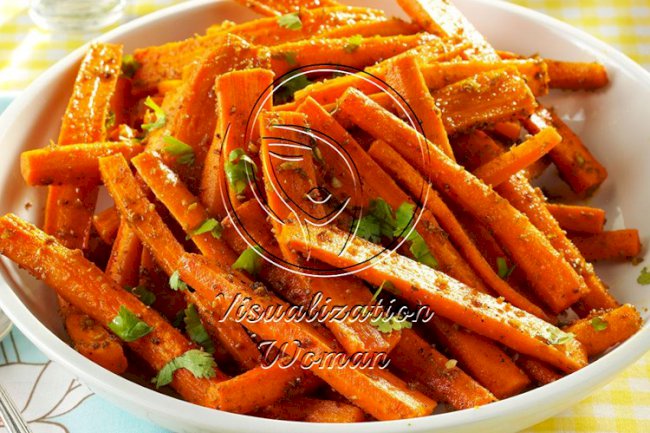 Air-Fryer Cumin Carrots