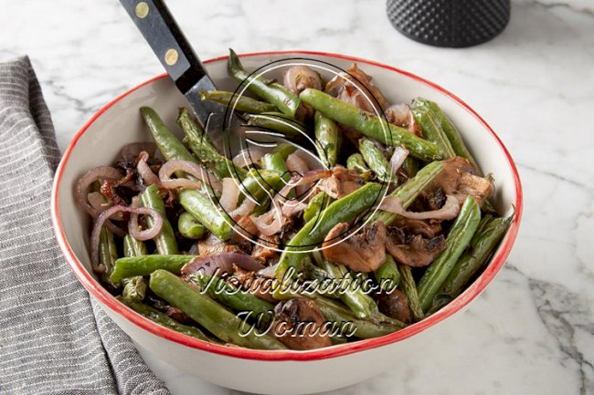 Air-Fryer Roasted Green Beans