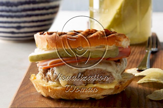Cuban Sandwich Burgers