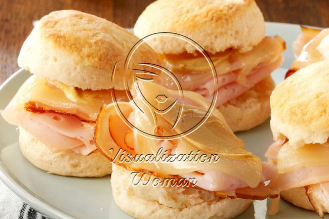 Turkey & Swiss Biscuit Sliders