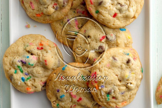 Chocolate Chip Sprinkle Cookies