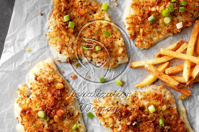 Crumb-Topped Sole