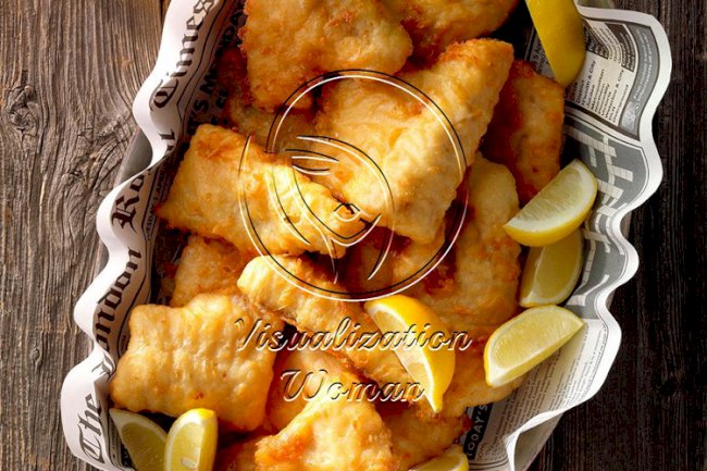 Lemon-Batter Fish