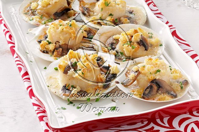 Scallops in Shells