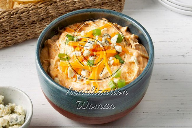 Pressure-Cooker Buffalo Chicken Dip