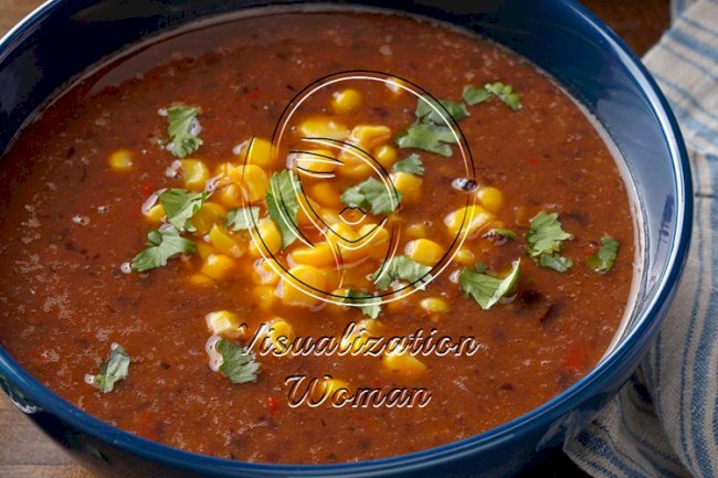 Pressure-Cooker Black Bean Soup