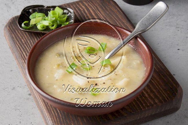Vegan Potato Leek Soup