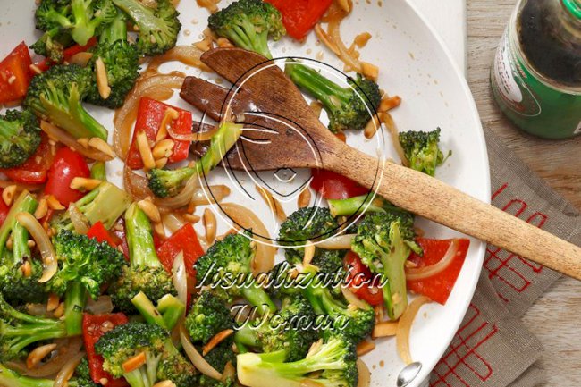 Almond Vegetable Stir-Fry